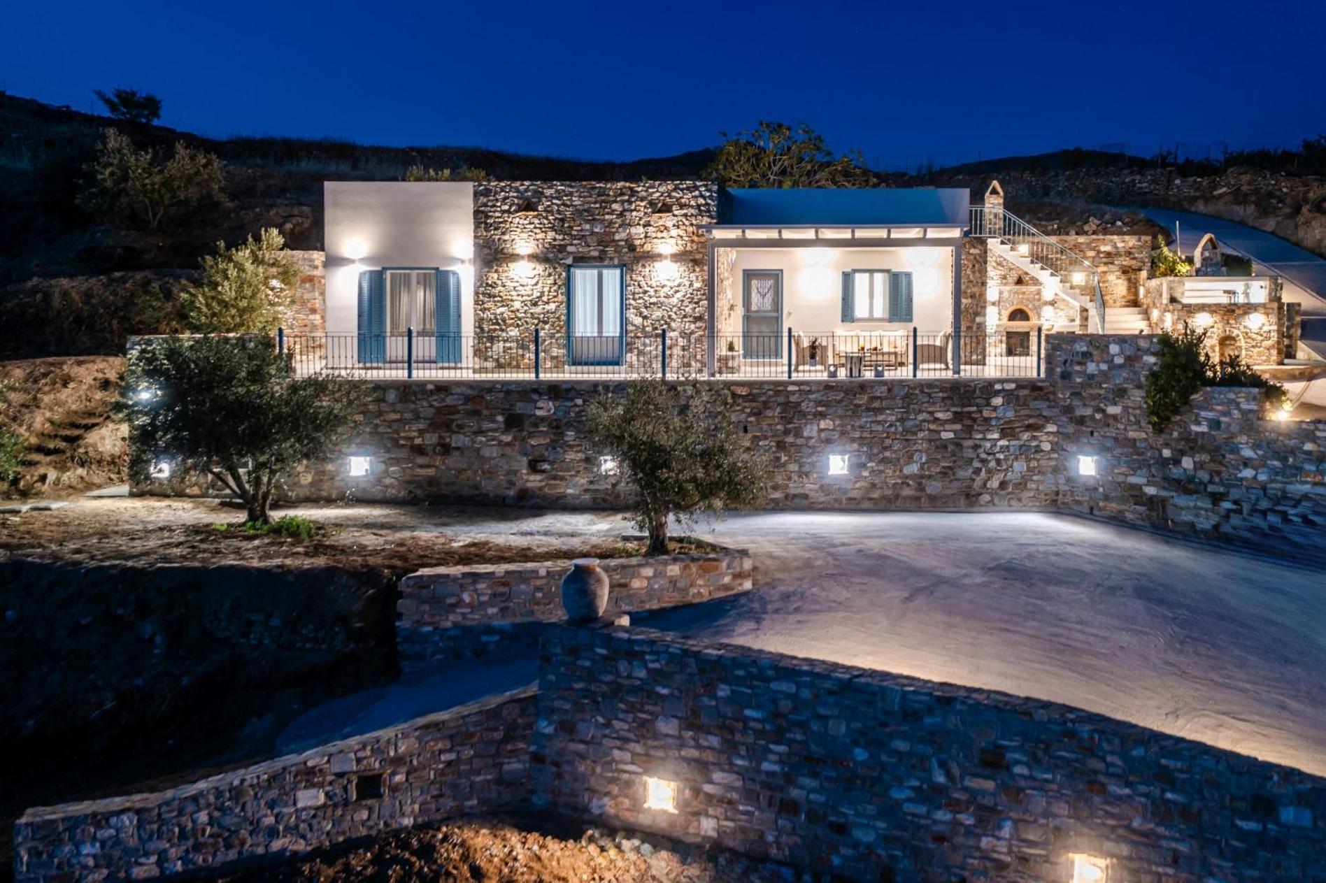 Pantiki Luxury Suite Naxos Melanes Exterior photo